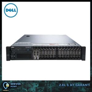 2.EL SERVER DELL R720 E5-2690 V2 2X CPU 256GB DDR3 RAM 2X 600GB 10K 2.5'' SAS H710 RAID 2X 750W POWER
